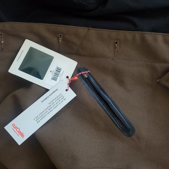 Heritage Men's Earth Tone Military Field Jacket Durable Water Repellent Coating - Picture 3 of 9